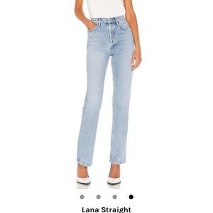 Agolde Denim Lana Straight Size 25